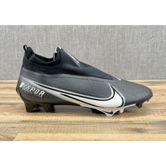 Rare Nike Vapor Edge Elite 360 Flyknit Black White Football Cleats